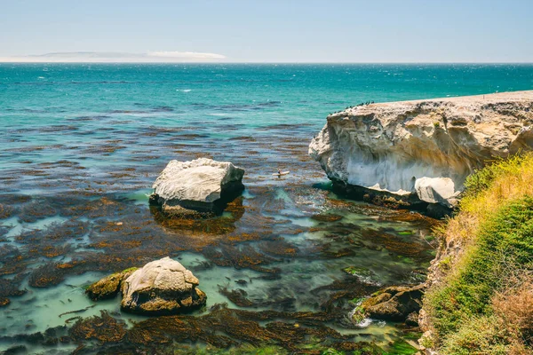 Cliffs Low Tide Pismo Beach California Coastline — Stock Photo, Image