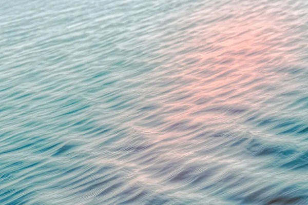 Lumière Douce Fond Abstrait Surface Eau Mer Calme Avec Belles — Photo
