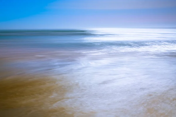 Východ Slunce Nad Oceánem Abstraktní Přímořské Pozadí Klidné Scény Jasných — Stock fotografie