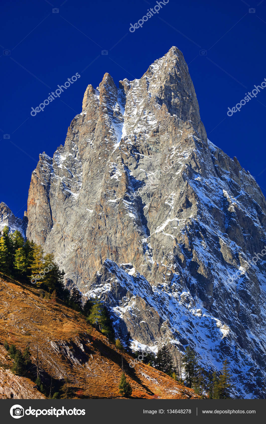 Paysage De Montagne En Haute Savoie Photographie