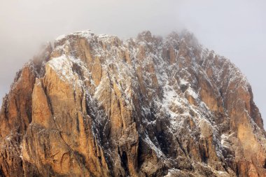 Dolomites dağlar, İtalya, Avrupa'nın fırtınalı hava