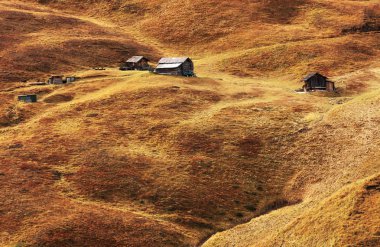 Sassolungo Grup, Güney Tirol, Dolomites dağlar, İtalya, Europe