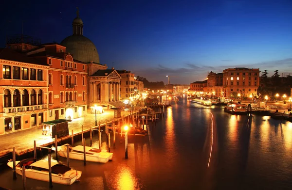 Venedig Sonnenlicht Italien Malerischer Blick Auf Den Canal Grande Bei — Stockfoto