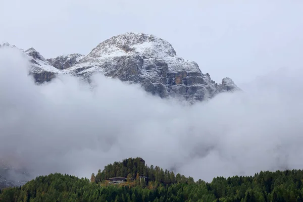 Sztormowej Pogody Dolomity Włochy Europa — Zdjęcie stockowe