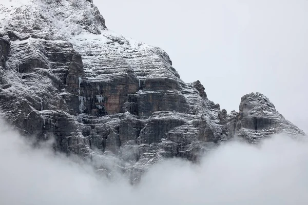Stormigt Väder Dolomiterna Italien Europa — Stockfoto