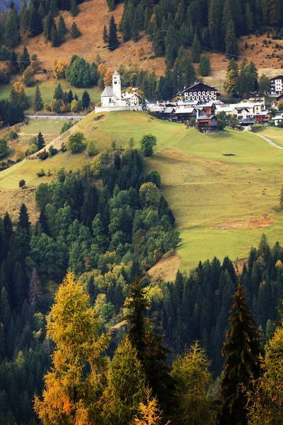 Geißelgruppe Den Dolomiten Italien Europa — Stockfoto