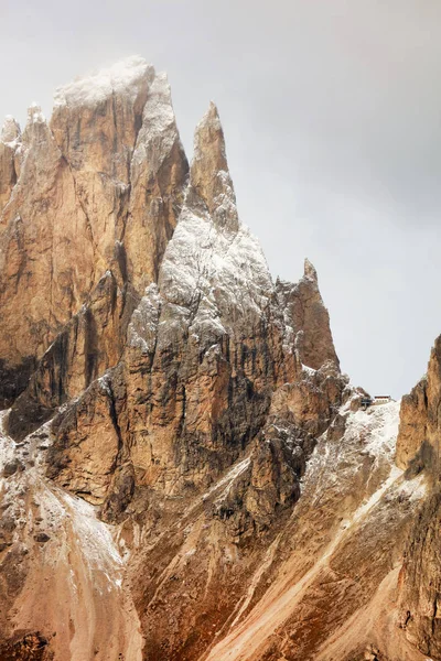 Bouřlivé Počasí Pohoří Dolomity Itálie Evropa — Stock fotografie