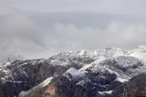 Senhösten Landskap Dolomiterna Italien Europa — Stockfoto