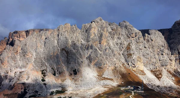 Grupo Sassolungo Tirol Del Sur Montañas Dolomitas Italia Europa — Foto de Stock