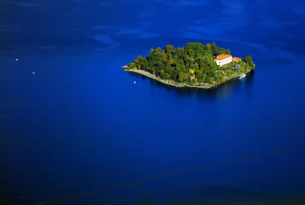 Scenic view of Lake Maggiore
