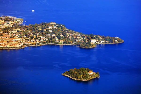 Vista panorâmica do Lago Maggiore — Fotografia de Stock