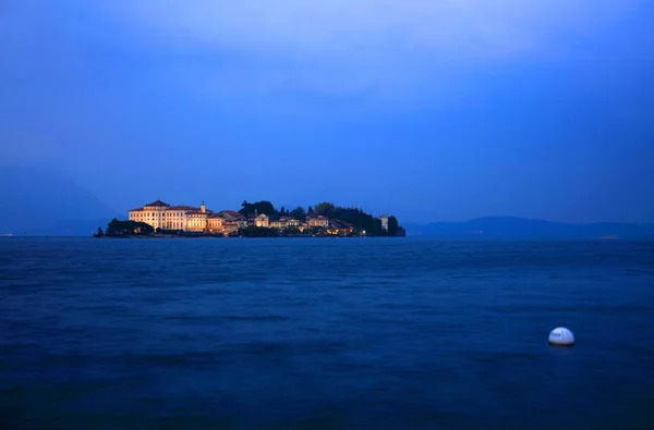 Scenic Sunset View Lago Maggiore Italy Europe — Stock Photo, Image