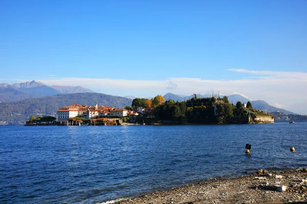 Vista Panorâmica Lago Maggiore Itália Europa — Fotografia de Stock