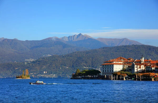 Мальовничий Вид Озеро Маджоре Італія Європа — стокове фото