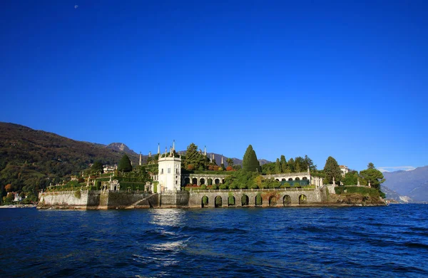 Vista Panorámica Isola Bella Lago Maggiore Italia Europa —  Fotos de Stock