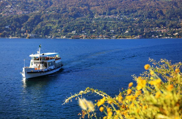 Vista Panoramica Sul Lago Maggiore Italia Europa — Foto Stock