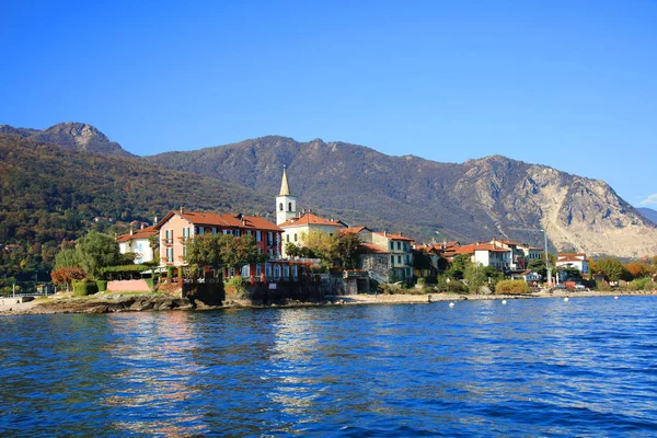 Lago Maggiore Talya Avrupa Nın Doğal Görünümü — Stok fotoğraf