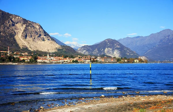 Isola dei Pescatori on the Lago Maggiore — Zdjęcie stockowe