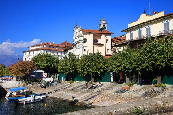 Malerischer Blick auf die isola bella, lago maggiore — Stockfoto