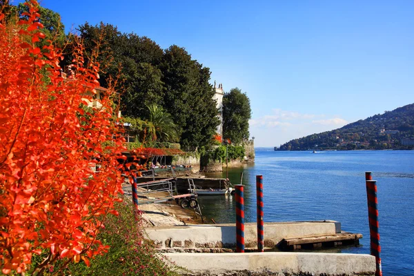 Vista panoramica dell'Isola Bella, Lago Maggiore — Foto Stock