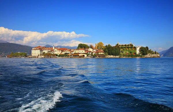 Vista panorámica de la Isola Bella, Lago Maggiore — Foto de Stock