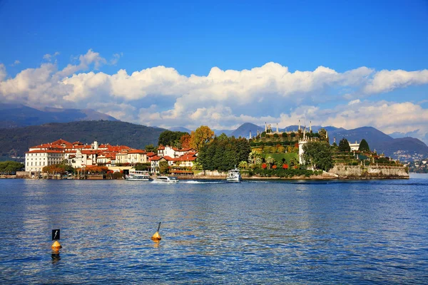 Vista Panorâmica Lago Maggiore Itália Europa — Fotografia de Stock