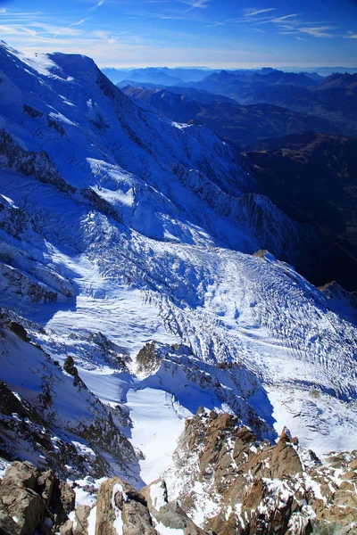 Mont blanc tepe — Stok fotoğraf