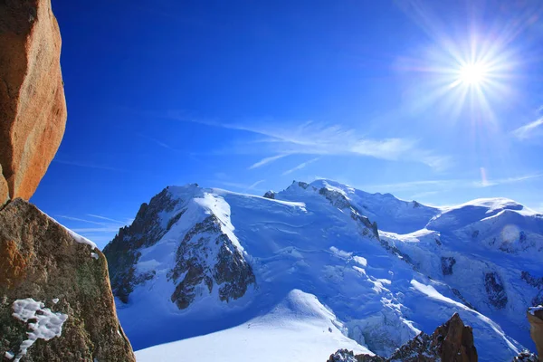 Aiguille du Midi — Zdjęcie stockowe