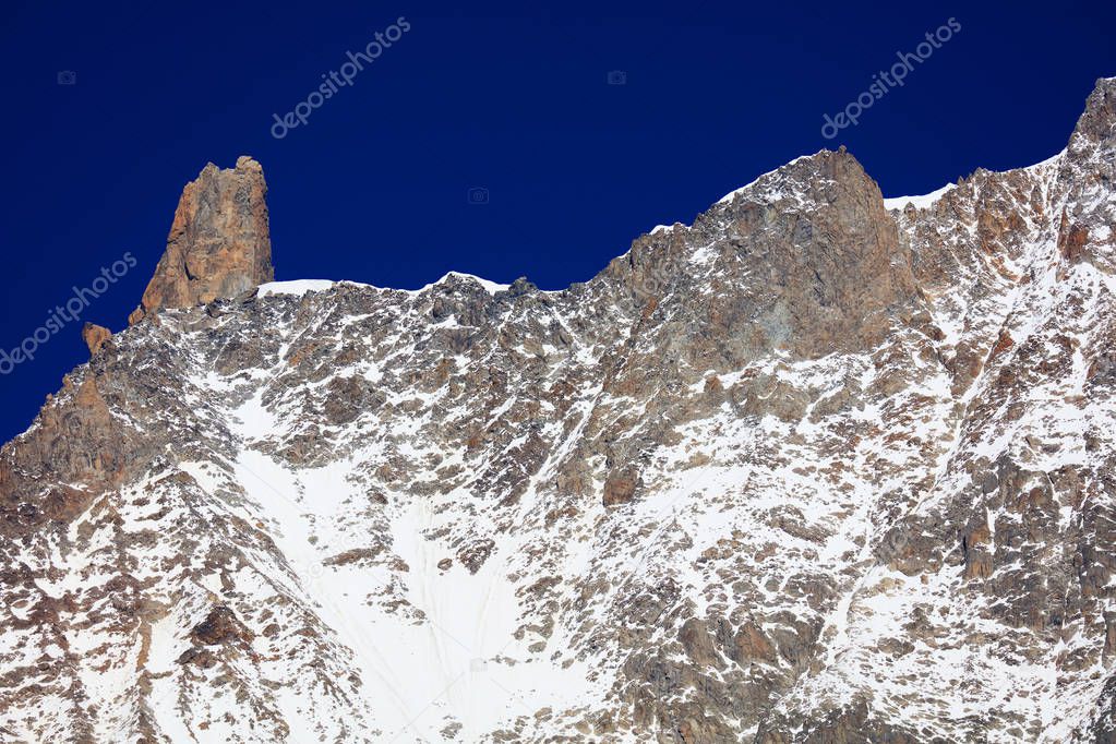 Alpine landscape in Haute Savoie