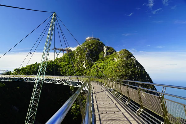 Langkawi Sky Bridge Ostrově Langkawi Malajsie Asie — Stock fotografie