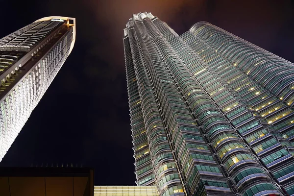 Petronas Towers Famous Skyscrapers Kuala Lumpur Malaysia — Stock Photo, Image