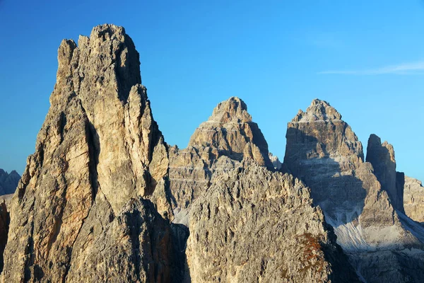 Jesienny Krajobraz Cadini Misurina Dolomity Włochy Europa — Zdjęcie stockowe