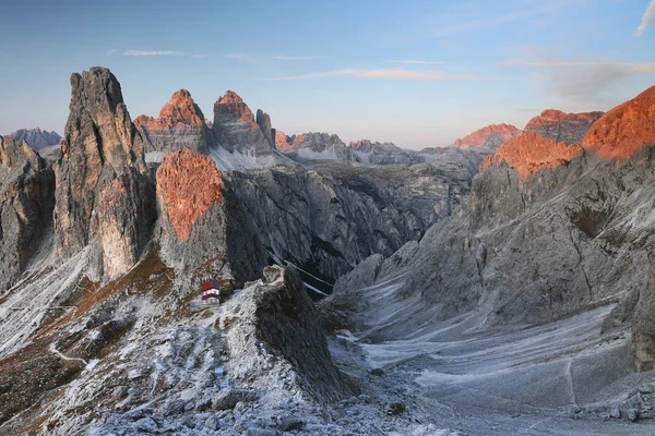 Paisagem Outono Cadini Misurina Dolomites Itália Europa — Fotografia de Stock