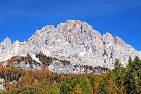 Dolomitler Talya Avrupa Sonbahar Renkleri — Stok fotoğraf