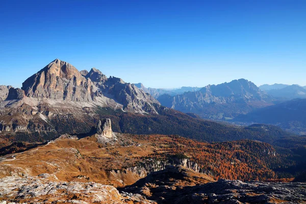 Paysage Automne Dans Les Dolomites Italie Europe — Photo