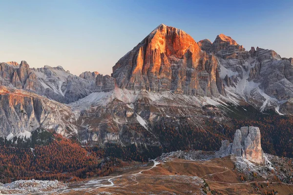 Tofana Rozes 3225M Nas Dolomitas Itália Europa — Fotografia de Stock
