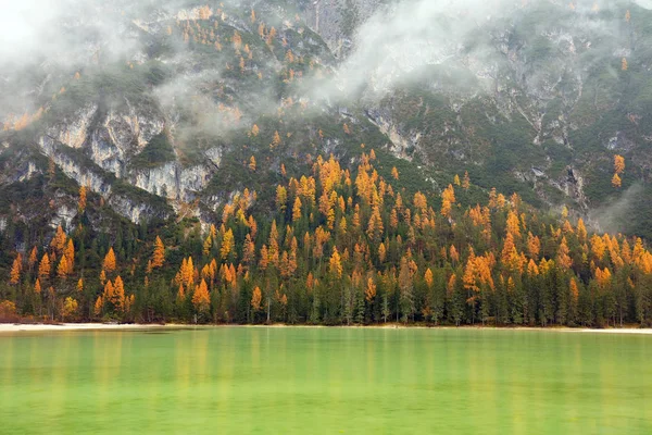 Alpejski Jesienny Krajobraz Dolomitów Włochy Europa — Zdjęcie stockowe