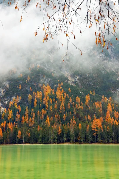 Alpine Autumn Landscape Dolomites Italy Europe — Stock Photo, Image