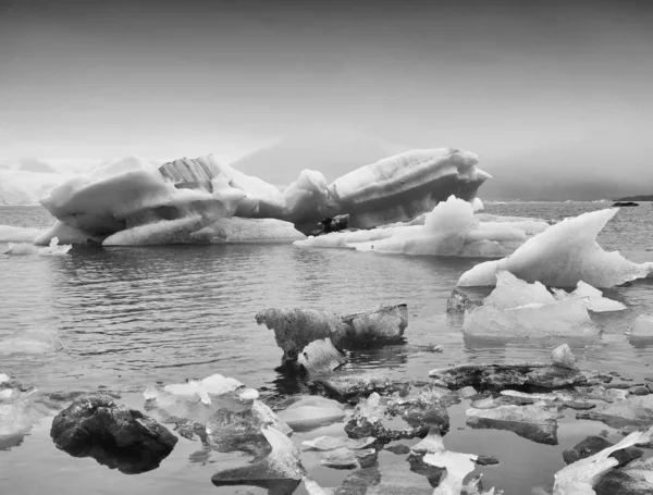 欧洲的Jokulsarlon环礁湖 — 图库照片