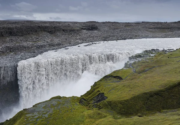 Splendido Paesaggio Islandese Presso Cascata Dettifoss Nella Regione Dell Islanda — Foto Stock