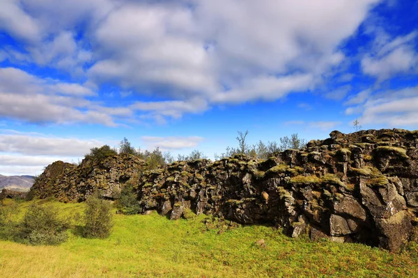 Landschap Van Nationaal Park Pingvellir Ijsland Europa — Stockfoto