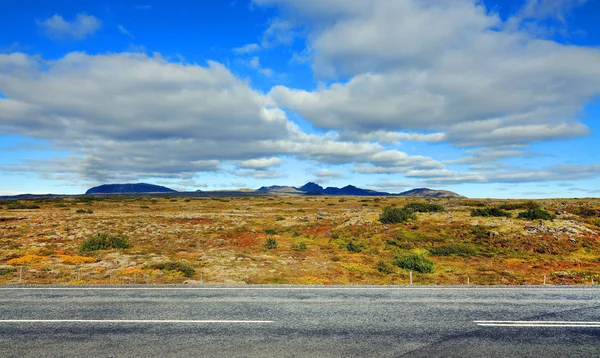 Route Oder Ringstraße Hringvegur Die Nationalstraße Die Die Insel Umrundet — Stockfoto