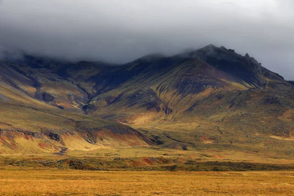 Stürmische Landschaft Auf Der Halbinsel Snaefellsness Island Europa — Stockfoto