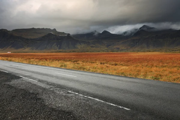 Paisaje Tormentoso Península Snaefellsness Islandia Europa — Foto de Stock