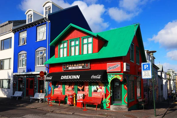 Architektura Reykjavíku Island Evropa — Stock fotografie