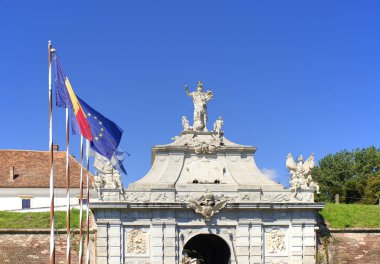 Alba Iulia Ortaçağ Kalesi, Transilvanya, Romanya ve Avrupa 'nın ünlü simgesi