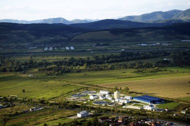 Transilvanya, Romanya ve Avrupa 'daki Deva kentinin mimarisi