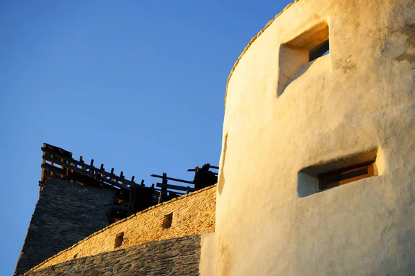 Fortezza Deva Costruita Metà Del Xiii Secolo Cima Colle Della — Foto Stock