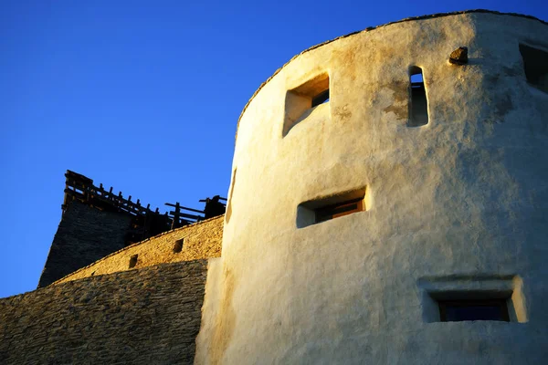 Deva Fort Gebouwd Het Midden Van Dertiende Eeuw Top Van — Stockfoto