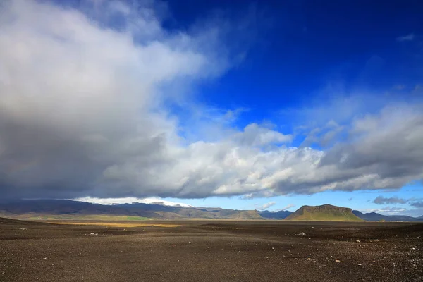 Paysage Alpin Volcanique Dans Parc Naturel Skaftafell Islande Europe — Photo